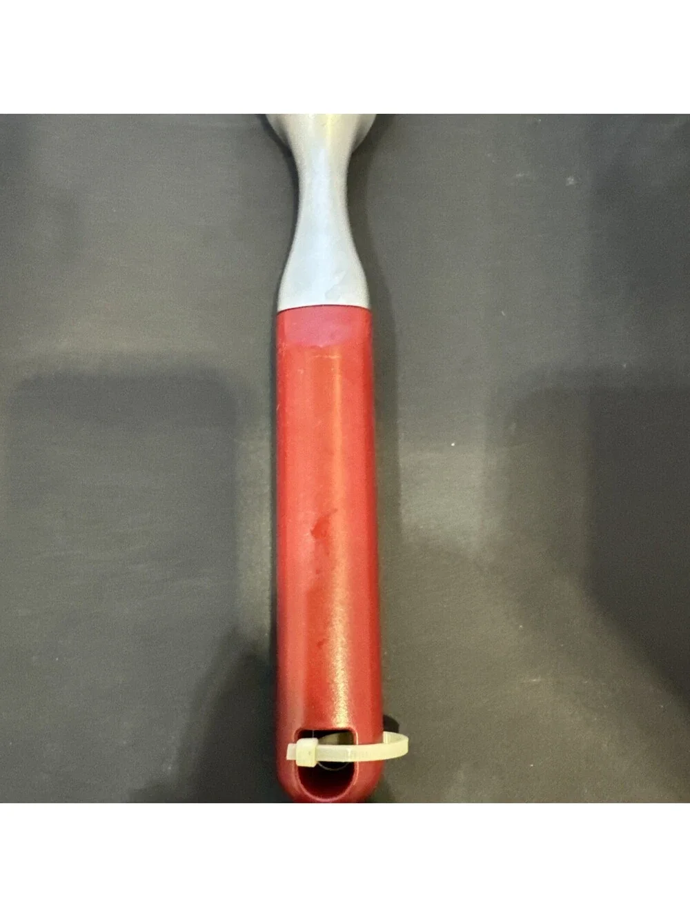 Kitchen Aid Vintage RARE Ice Cream Scoop Stainless & Red Long Handle 10 Inches